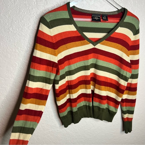 Talbots Long Sleeve Striped Top - Picture 5 of 5